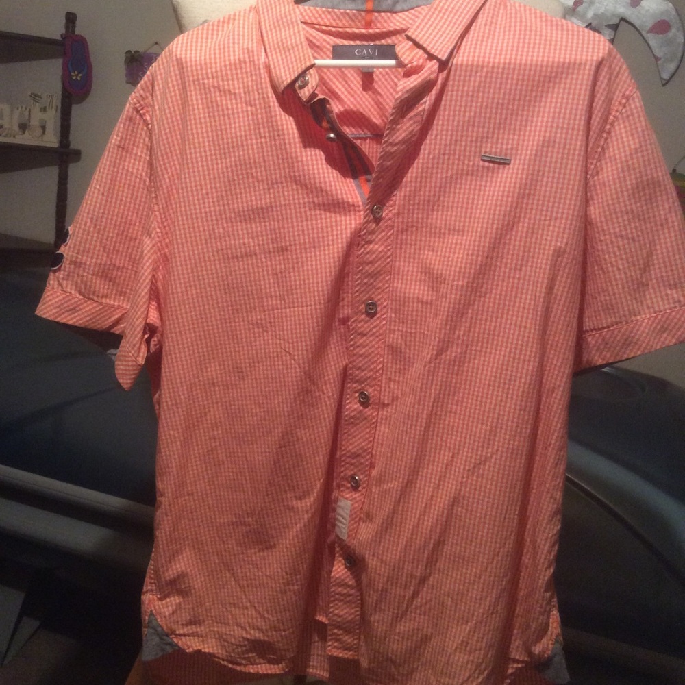 Men’s medium SS Cavi Button Up